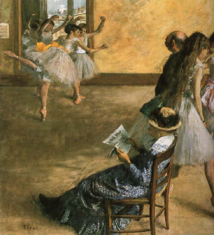 Edgar Degas Ballet Dancers Norge oil painting art